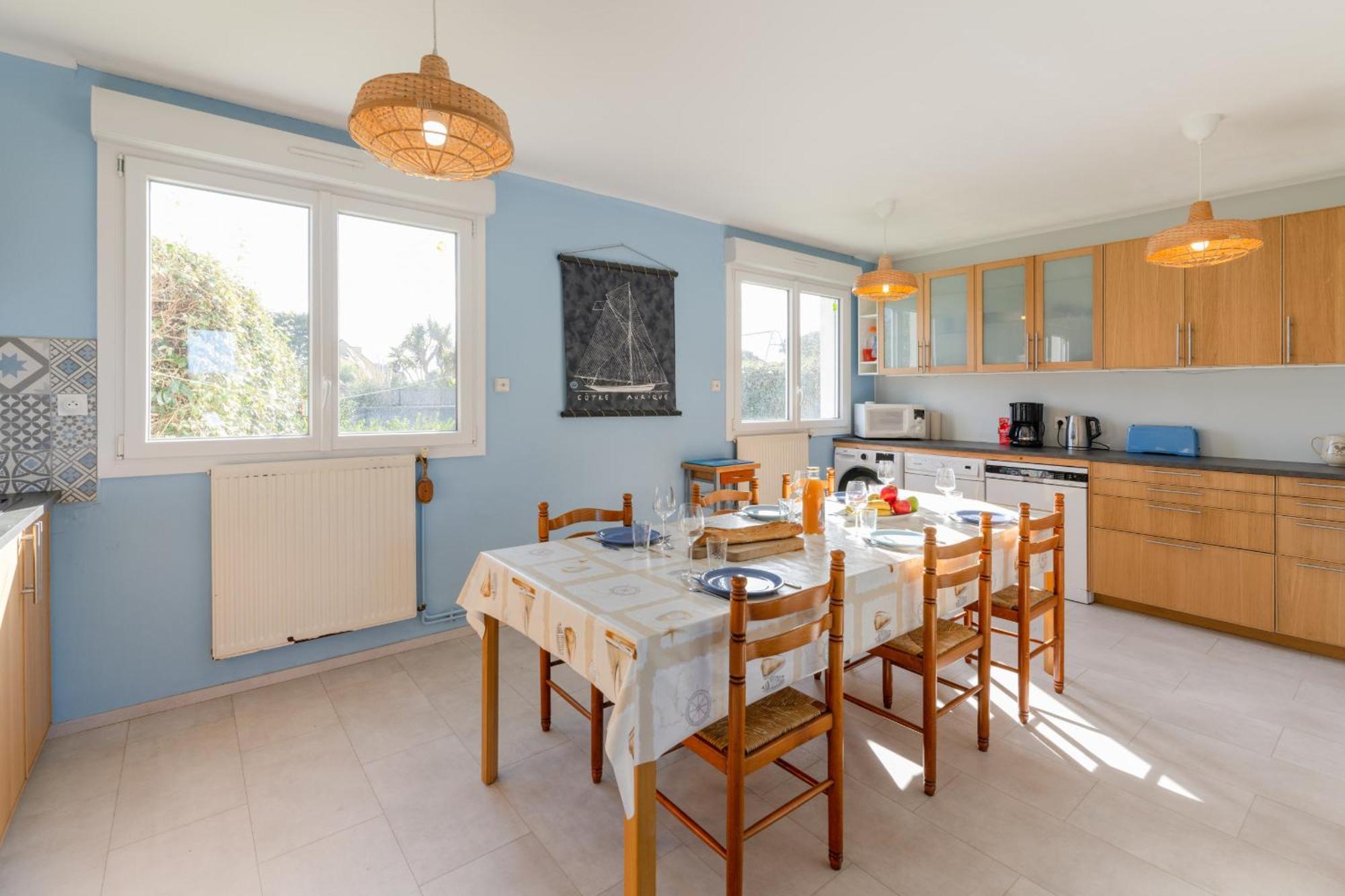 Ty Mor Bras - Maison Familiale A 2 Pas De La Plage Portsall Exterior foto